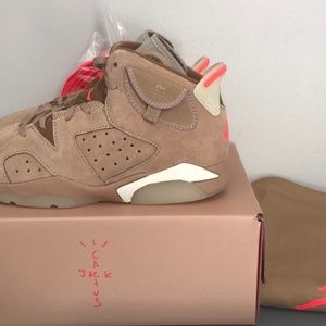 Jordan 6 x Travis Scott retro British khakis